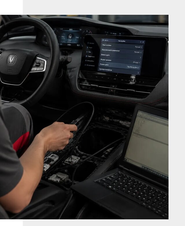 Русификация автомобиля Changan UNI-K под ключ в Тольятти