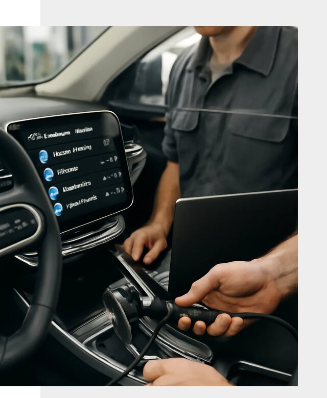 Установка приложений Geely для мультимедиа автомобиля в Тольятти