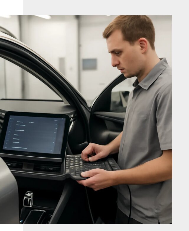 Русификация мультимедиа автомобилей Lynk Co в Тольятти