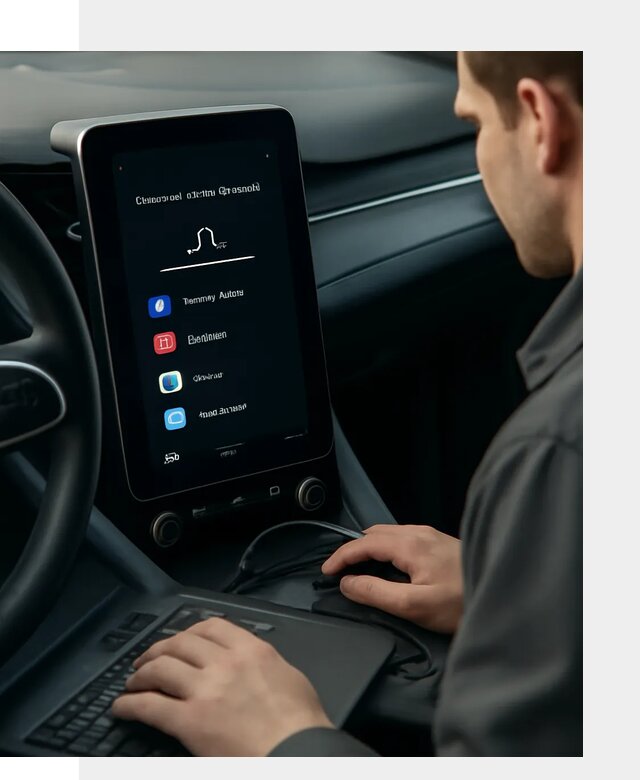 Установка приложений Lynk Co на автомобиль в Тольятти