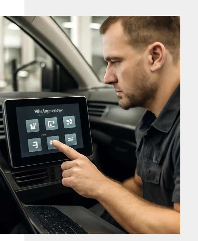 Установка приложений в автомобиль под ключ в Тольятти