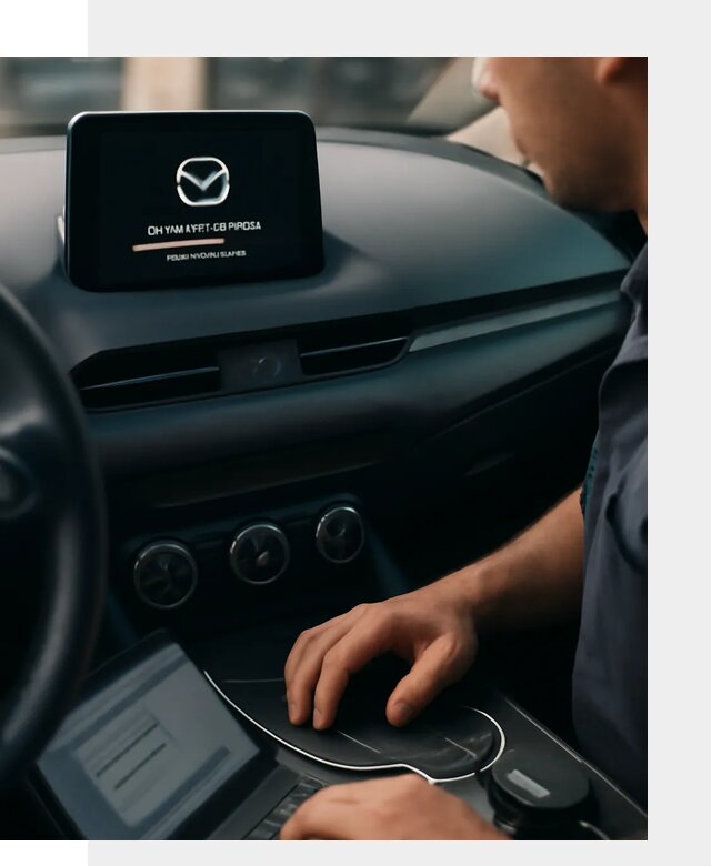 Установка приложений Mazda на мультимедийную систему в Тольятти