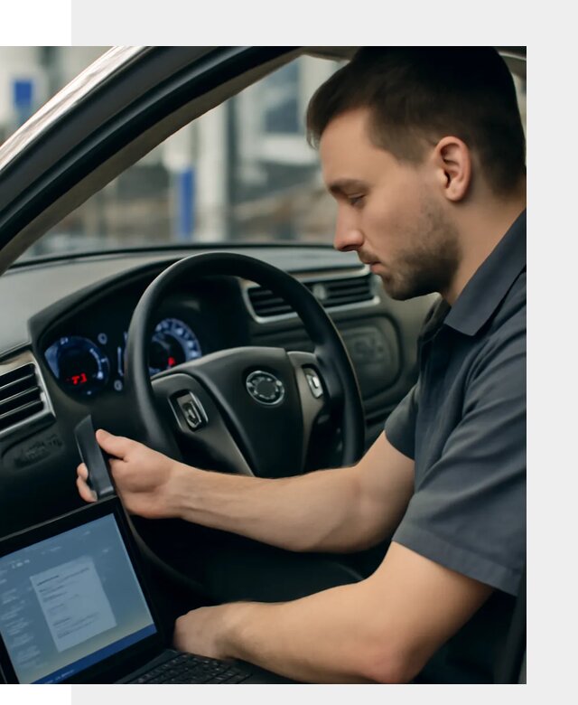 Русификация приборной панели Nissan для авто в Тольятти