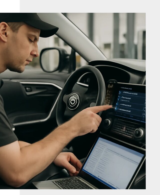 Русификация мультимедиа Toyota для автомобилей в Тольятти